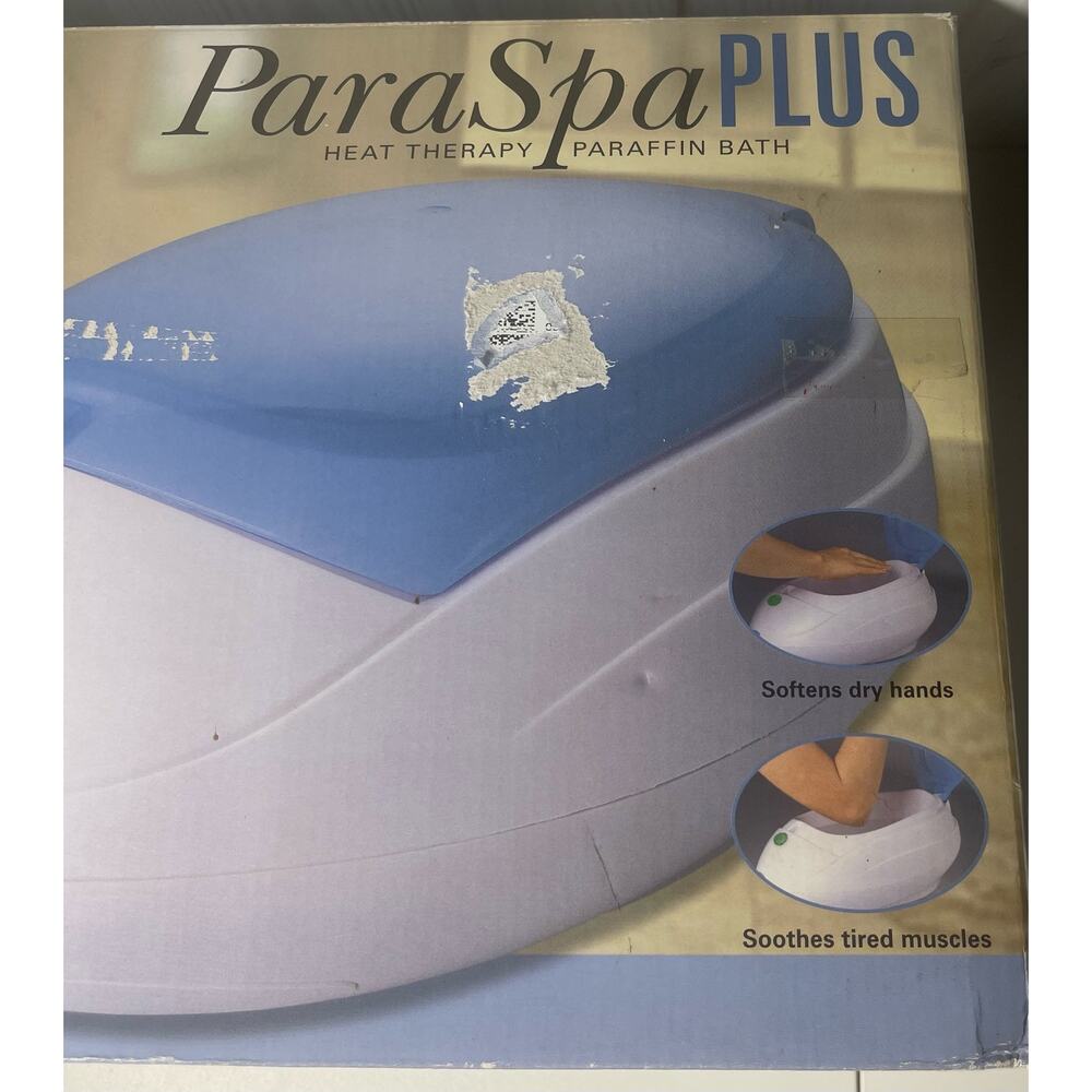 Homedics ParaSpa Plus Heat Therapy Paraffin Bath System New - Open Box